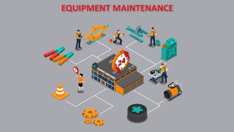 Automate equipment maintenance management